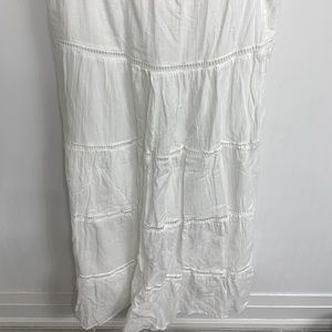 MACY’S WHITE MAXI SKIRT